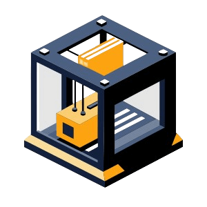 Icono de impresora 3D